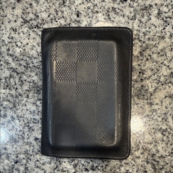 Louis Vuitton Checkered Black Card Holder